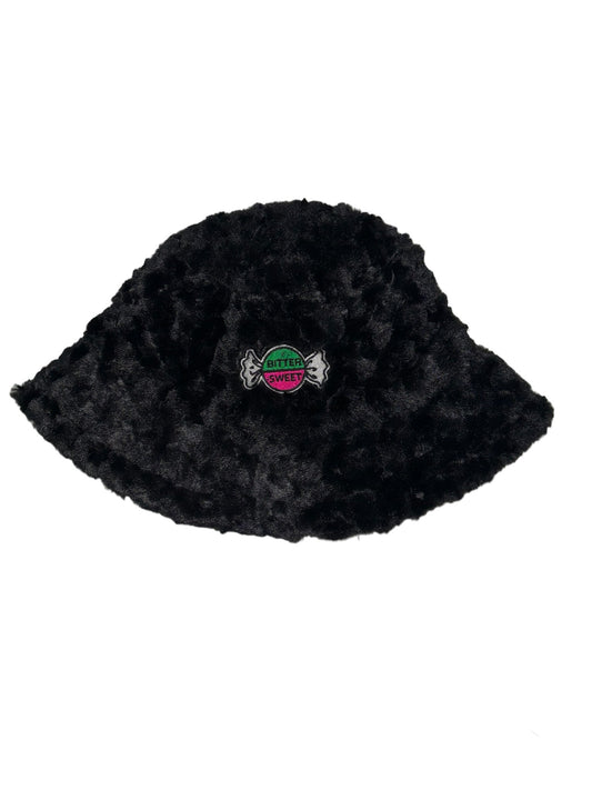 The Fuzzy - Fluffy bucket hat - Black