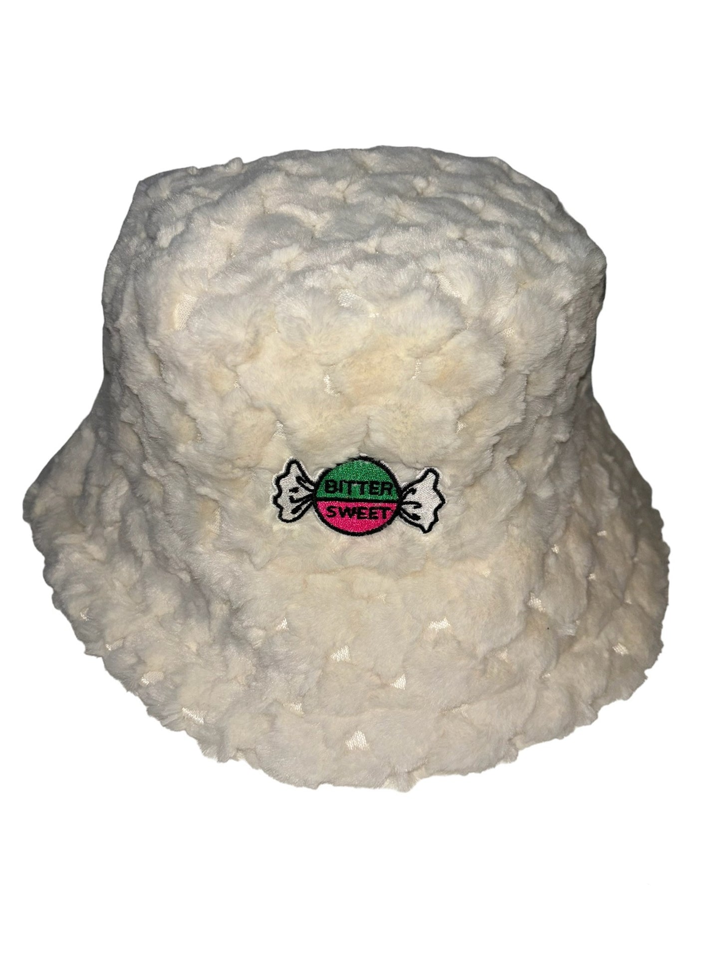 The Fuzzy - Fluffy bucket hat - White