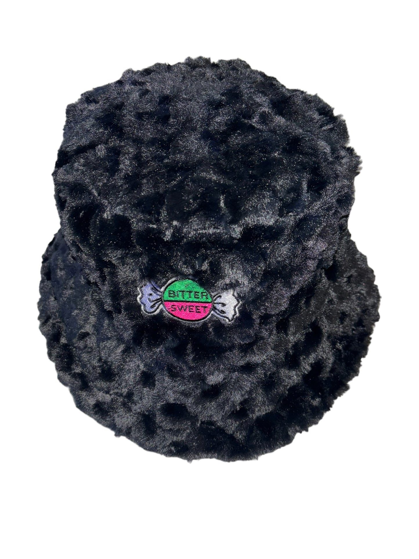 The Fuzzy - Fluffy bucket hat - Black