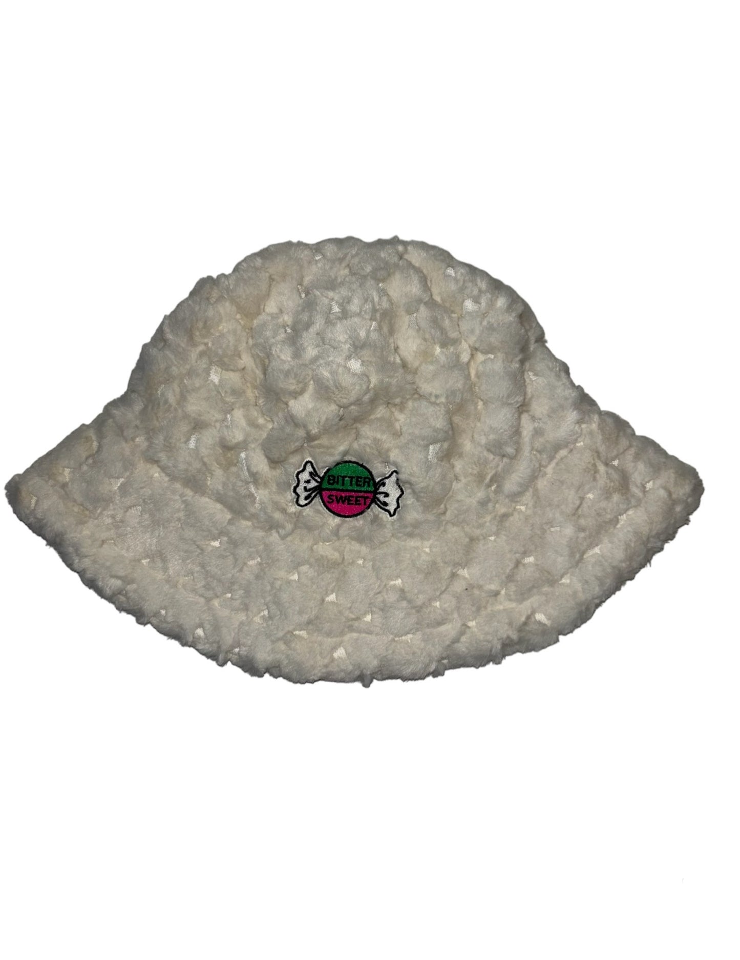 The Fuzzy - Fluffy bucket hat - White