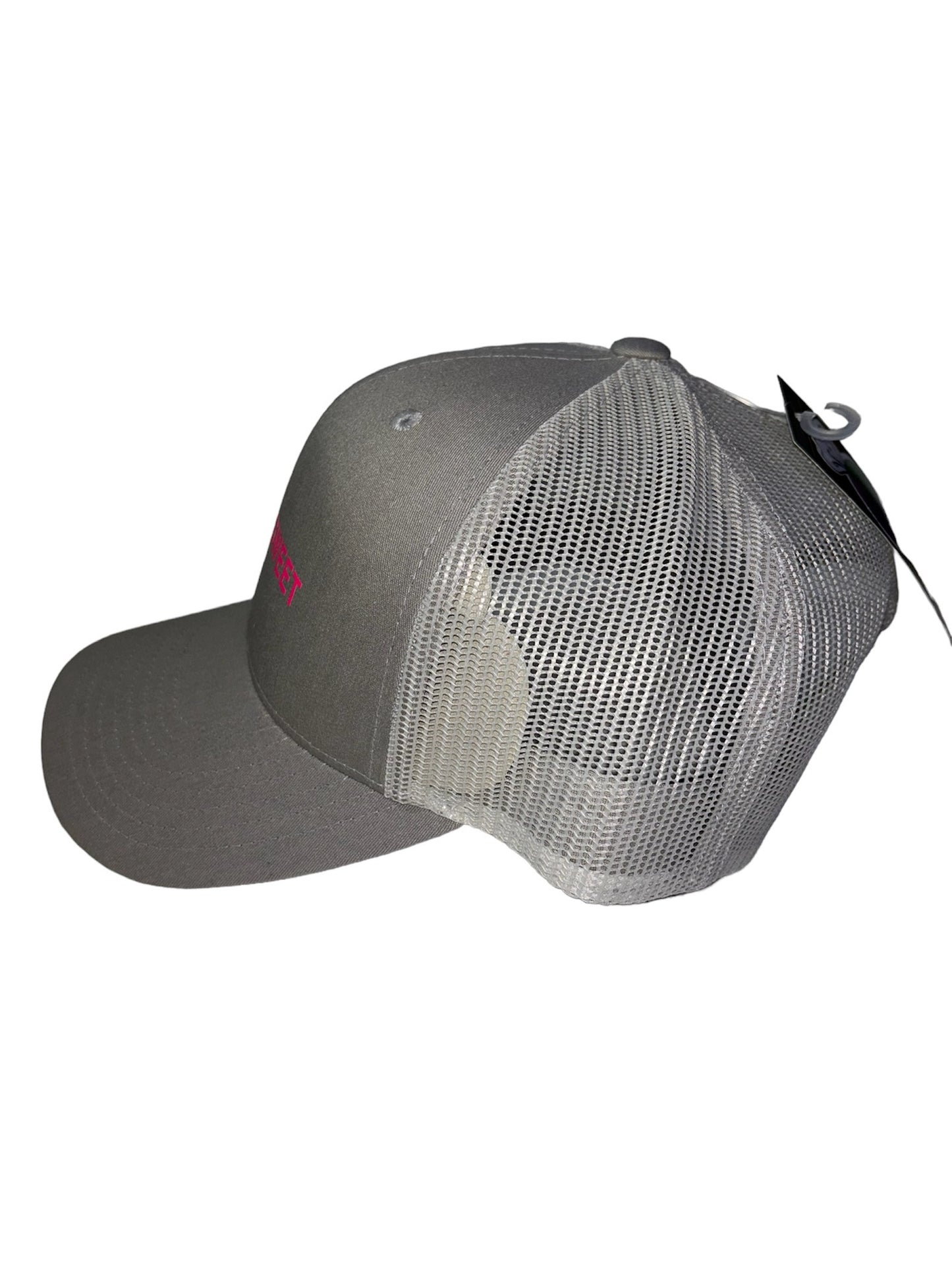 The Bold - classic trucker hat - Pink on Grey